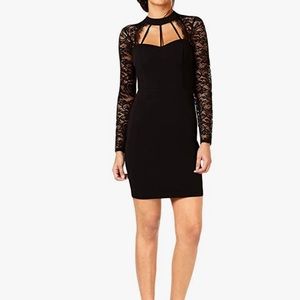 NWT Guess Bodycon Lace Sleeve Dress
